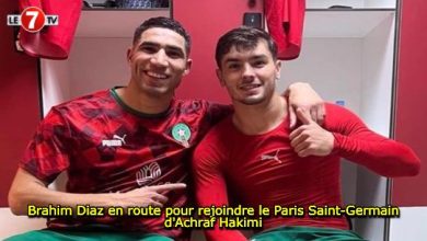 Photo of Brahim Diaz en route pour rejoindre le Paris Saint-Germain d’Achraf Hakimi