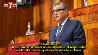 Photo of Aziz Akhannouch: Il est temps d’amorcer un débat sérieux et responsable sur la réforme des systèmes de retraite au Maroc