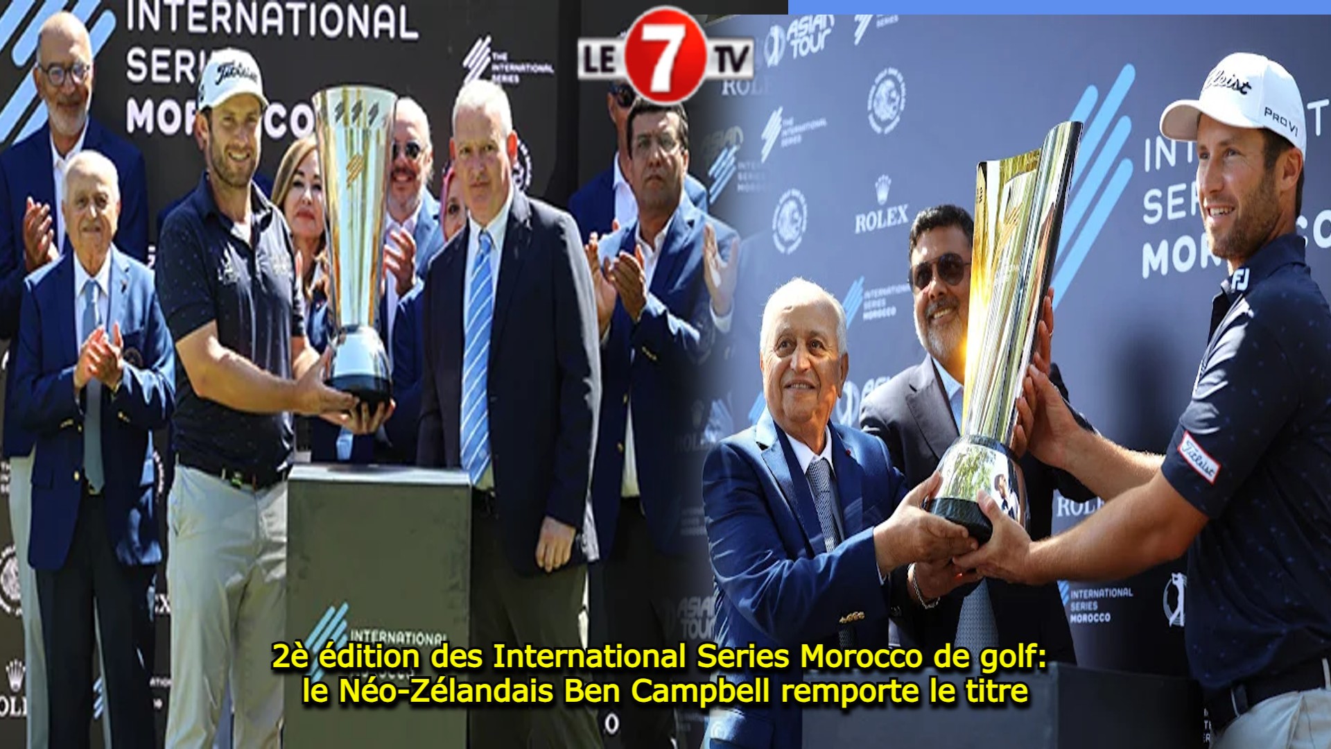 New Zealand's Ben Campbell wins title – Le7tv.ma