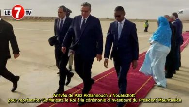 Photo of Arrivée de Aziz Akhannouch à Nouakchott pour représenter Sa Majesté le Roi à la cérémonie d’investiture du Président Mauritanien