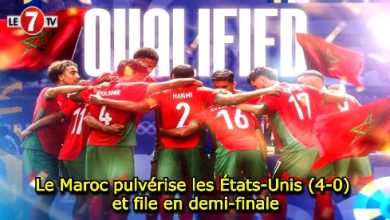 Photo of Le Maroc pulvérise les États-Unis (4-0) et file en demi-finale