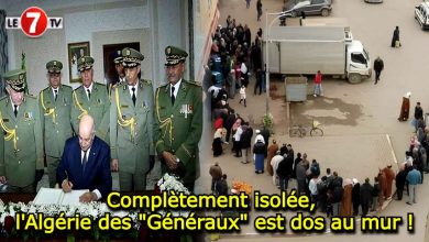 Photo of Complètement isolée, l’Algérie des « Généraux » est dos au mur !