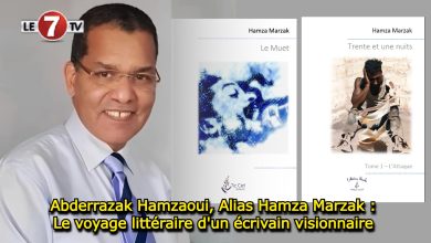 Photo of Abderrazak Hamzaoui, Alias Hamza Marzak : Le voyage littéraire d’un écrivain visionnaire