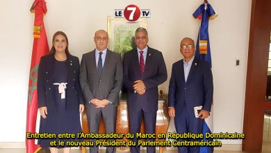 Photo of Entretien entre l’Ambassadeur du Maroc en République Dominicaine et le nouveau Président du Parlement Centraméricain