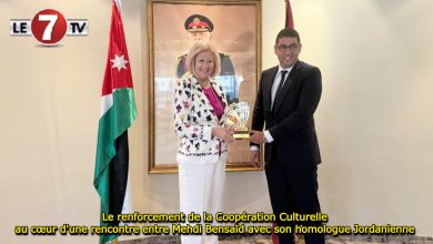 Photo of Le renforcement de la Coopération Culturelle au cœur d’une rencontre entre Mehdi Bensaïd avec son homologue Jordanienne