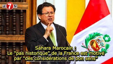 Photo of Sahara Marocain : Le « pas historique » de la France est motivé par « des considérations de bon sens » 