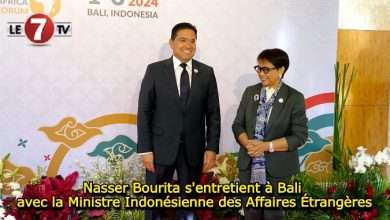 Photo of Nasser Bourita s’entretient à Bali avec la Ministre Indonésienne des Affaires Étrangères