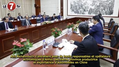 Photo of Aziz Akhannouch s’entretient avec de hauts responsables et opérateurs économiques d’Anhui, deuxième province productrice et exportatrice d’automobiles en Chine