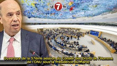 Photo of Ouverture de la 57ème session du Conseil des Droits de l’Homme de l’ONU sous la Présidence du Maroc