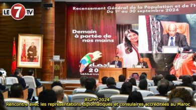 Photo of RGPH-2024: Rencontre avec les représentations diplomatiques et consulaires accréditées au Maroc