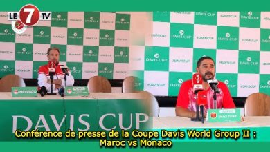 Photo of Conférence de Presse de la Coupe Davis World Group II : Maroc vs Monaco