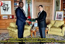 Photo of Nasser Bourita reçoit Branly Martial Oupolo, nouvel Ambassadeur de la République Gabonaise au Royaume