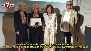 Photo of L’architecte et anthropologue Salima Naji reçoit à Paris la Grande Médaille d’Or de l’Académie d’Architecture Française