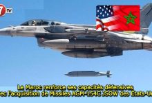 Photo of Le Maroc renforce ses capacités défensives avec l’acquisition de Missiles AGM-154C JSOW des États-Unis