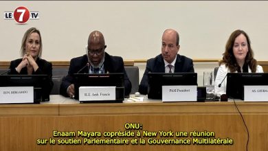 Photo of ONU: Enaam Mayara copréside à New York une réunion sur le soutien Parlementaire et la Gouvernance Multilatérale