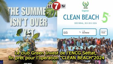 Photo of Le club Green Invest de l’ENCG Settat, fin prêt pour l’opération « CLEAN BEACH »2024