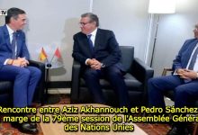 Photo of Rencontre entre Aziz Akhannouch et Pedro Sánchez en marge de la 79ème session de l’Assemblée Générale des Nations Unies