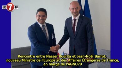 Photo of Rencontre entre Nasser Bourita et Jean-Noël Barrot, nouveau Ministre de l’Europe et des Affaires Étrangères de France, en marge de l’AGNU79