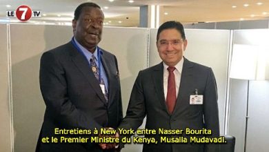 Photo of Entretiens à New York entre Nasser Bourita et le Premier Ministre du Kenya, Musalia Mudavadi.