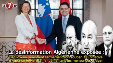 Photo of La désinformation Algérienne exposée : La Slovénie maintient fermement son soutien à l’Initiative d’Autonomie Marocaine, démentant les mensonges d’Alger