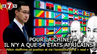 Photo of Pour la Chine, il n’y a que 54 États Africains : Pékin réaffirme sa position et nie l’existence de la « rasd »  