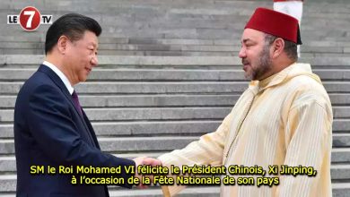 Photo of SM le Roi Mohamed VI félicite le Président Chinois, Xi Jinping, à l’occasion de la Fête Nationale de son pays