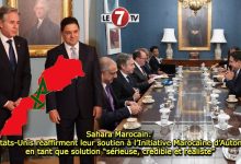 Photo of Sahara Marocain: Les Etats-Unis réaffirment leur soutien à l’Initiative Marocaine d’Autonomie en tant que solution “sérieuse, crédible et réaliste”