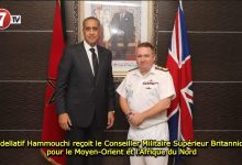 Photo of Abdellatif Hammouchi reçoit le Conseiller Militaire Supérieur Britannique pour le Moyen-Orient et l’Afrique du Nord