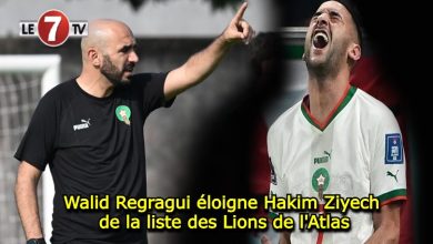 Photo of Walid Regragui éloigne Hakim Ziyech de la liste des Lions de l’Atlas