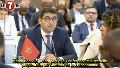 Photo of Mehdi Bensaid prend part à la Conférence Ministérielle préparatoire au Sommet de la Francophonie