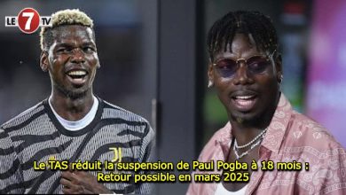 Photo of Le TAS réduit la suspension de Paul Pogba à 18 mois : Retour possible en mars 2025