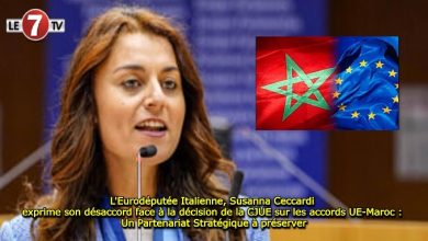 Photo of L’Eurodéputée Italienne, Susanna Ceccardi exprime son désaccord face à la décision de la CJUE sur les accords UE-Maroc : Un Partenariat Stratégique à préserver