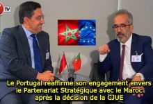 Photo of Le Portugal réaffirme son engagement envers le Partenariat Stratégique avec le Maroc après la décision de la CJUE