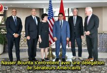 Photo of Nasser Bourita s’entretient avec une délégation de Sénateurs Américains