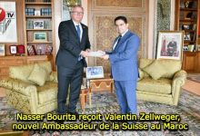 Photo of Nasser Bourita reçoit Valentin Zellweger, nouvel Ambassadeur de la Suisse au Maroc