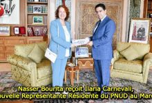 Photo of Nasser Bourita reçoit Ilaria Carnevali, nouvelle Représentante Résidente du PNUD au Maroc