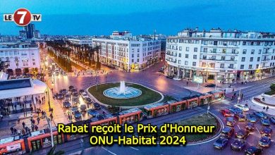 Photo of Rabat reçoit le Prix d’Honneur ONU-Habitat 2024