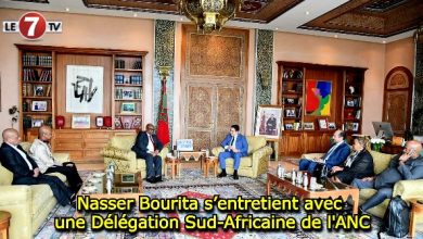 Photo of Nasser Bourita s’entretient avec une Délégation Sud-Africaine de l’ANC