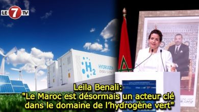 Photo of Leila Benali: « Le Maroc est désormais un acteur clé dans le domaine de l’hydrogène vert »