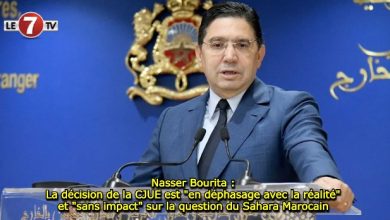 Photo of Nasser Bourita : La décision de la CJUE est « en déphasage avec la réalité » et « sans impact » sur la question du Sahara Marocain 