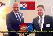 Photo of La Croatie réaffirme son attachement au « partenariat stratégique » UE-Maroc après la décision de la CJUE