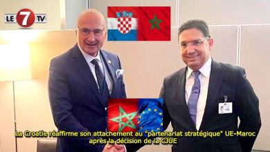 Photo of La Croatie réaffirme son attachement au « partenariat stratégique » UE-Maroc après la décision de la CJUE