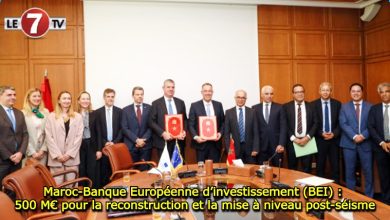 Photo of Maroc-Banque Européenne d’investissement (BEI) : 500 M€ pour la reconstruction et la mise à niveau post-séisme