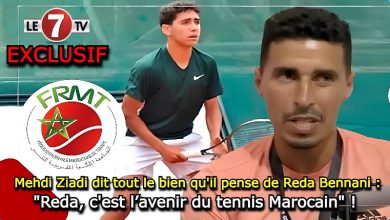 Photo of Mehdi Ziadi dit tout le bien qu’il pense de Reda Bennani : « Reda, c’est l’avenir du tennis Marocain » !