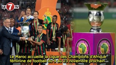 Photo of Le Maroc accueille la Ligue des Champions d’Afrique féminine de football du 9 au 23 novembre prochain 