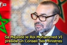 Photo of Sa Majesté le Roi Mohammed VI préside un Conseil des Ministres