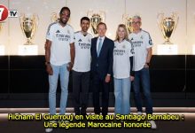 Photo of Hicham El Guerrouj en visite au Santiago Bernabeu : Une légende Marocaine honorée