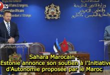 Photo of Sahara Marocain : L’Estonie annonce son soutien à l’Initiative d’Autonomie proposée par le Maroc 