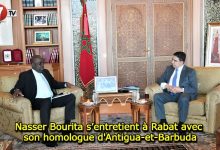 Photo of Nasser Bourita s’entretient à Rabat avec son homologue d’Antigua-et-Barbuda