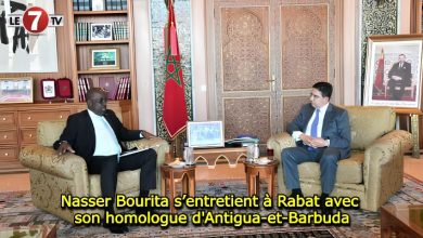 Photo of Nasser Bourita s’entretient à Rabat avec son homologue d’Antigua-et-Barbuda